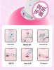 Colorful Large Silicone Jelly Dildo - Thick, Realistic Adult Toy for Women