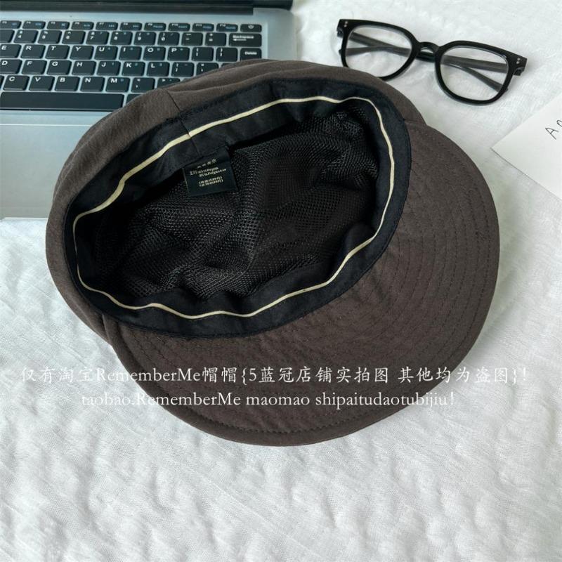 Japanese Yamamoto Style Thin Breathable Octagonal Hat Versatile Literary Painter Hat