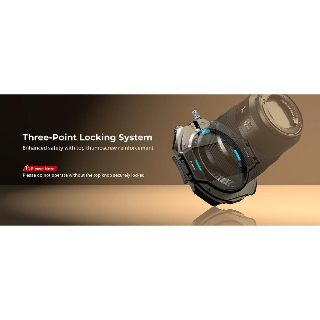 SmallRig Filter Kit with Adjustable Clamp from 67mm-82mm, W CPL,VND,Black Diffusion 1/4 Filters for DSLR Mirrorless Cameras 4412