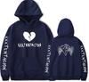 Trendy Rapper Fashion Fleece Hooded Long Sleeve Sweater Warm Jacket