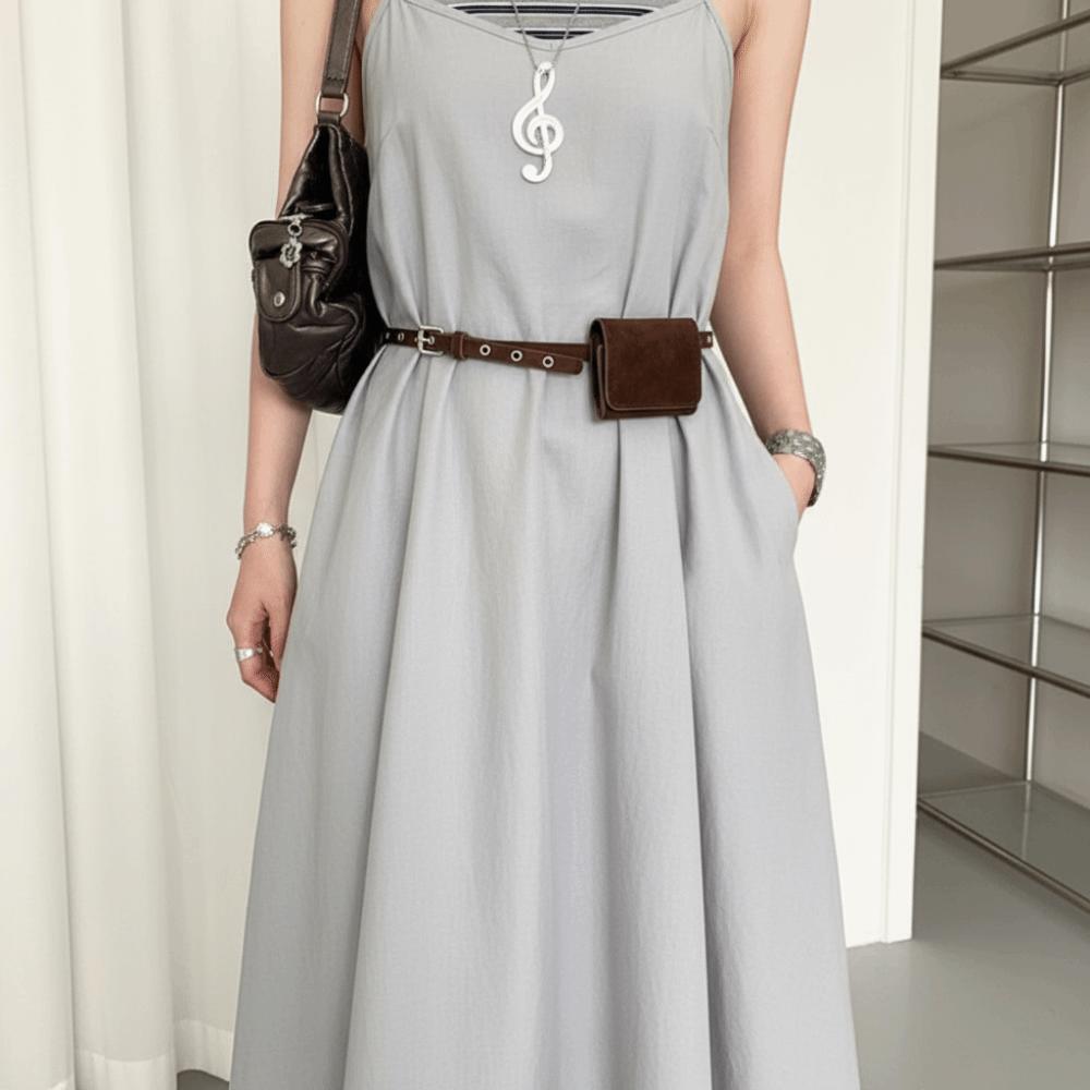 PU Belt Waist Bag Suede Waist Packs Mini Women Belt Bag  Outdoor