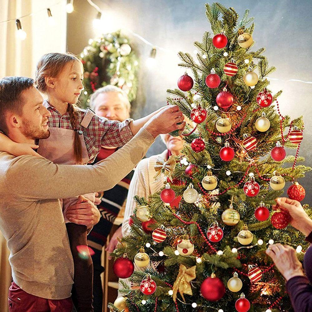 8PCS Bright/Matte Christmas Pinecone Pendant Hanging Christmas Decoration  Christmas