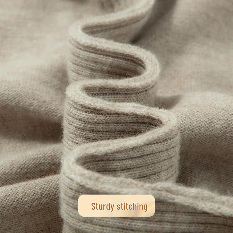 Men's 100% Merino Wool Heavyweight Turtleneck Sweater