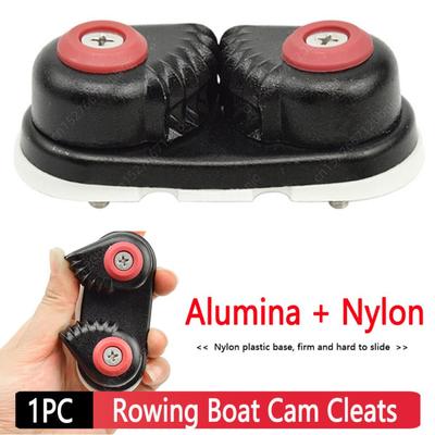 1PC Aluminium Cam Cleat Boat Cam Cleats Matic Fairlead Marine Sailing Rowing Boats Sailboat Kayak Canoe Dinghy Accessories