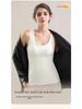 Women's L2# Wool Silk Brushed Base Layer with Underarm Coverage & One-Piece Fixed Bra Pads