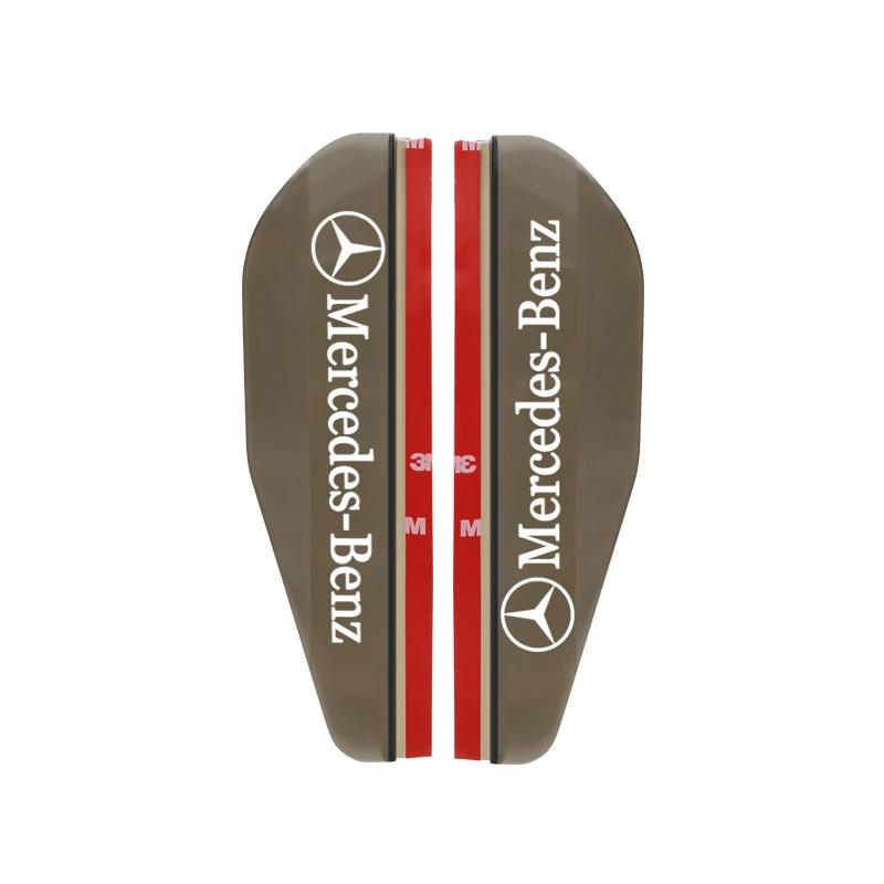 TRJWW1 Hot 2025 2Pcs Car Rear Mirror Protector Rain Eyebrow Visor Cover For Mercedes Benz AMG W206 W204 W205 W212 W213 W221 W222 W223 W