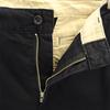 umii 908 One point logo embroidery Chino pants 2 Black series Men's Used