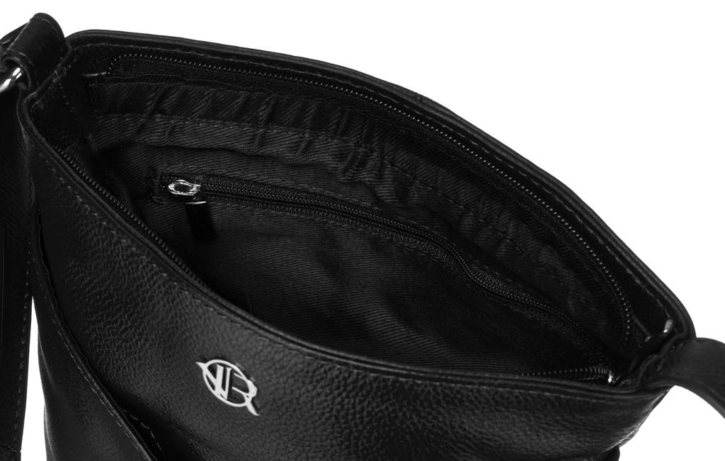 Leather handbag R-TSL-01-CPDM-8934 Black