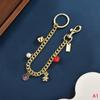 Rainbow Bear Bag Pendant Bag Chain Decorated Metal Wallet Accessories For Handbags, Tote Bags, Crossbody Bags And Shoulder Bags