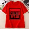 Unisex Unisex Vision Street Wear TShirt Letter Printed Short Sleeve TShirts Causal Round Neck Cotton Short Sleeve Tshirts