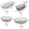 1 buc. Recipient de depozitare a alimentelor Coș pentru friteuze Home BBQ Instrument de bucătărie Suport pentru cartofi prăjiți Tavă de prăjit