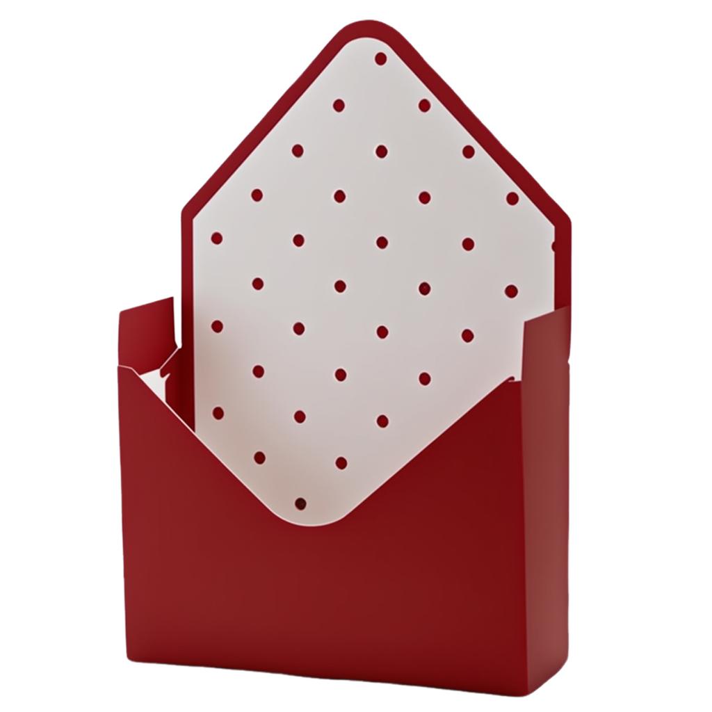 Valentine Envelope Gift Box Multifunctional Hand Folding Flower Bouquet Packaging Box for Mother Day Wedding Birthday Party