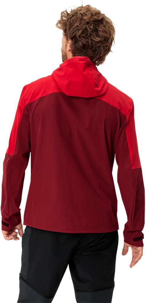 Куртка VAUDE Men's Elope Wind Jacket carmine
