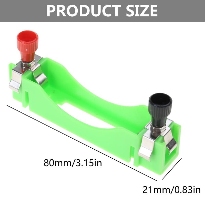 AA Battery Holder Battery Storage Box Plastic for Parallel Series Circuit PCB Projects AA Battery Case for Electrical