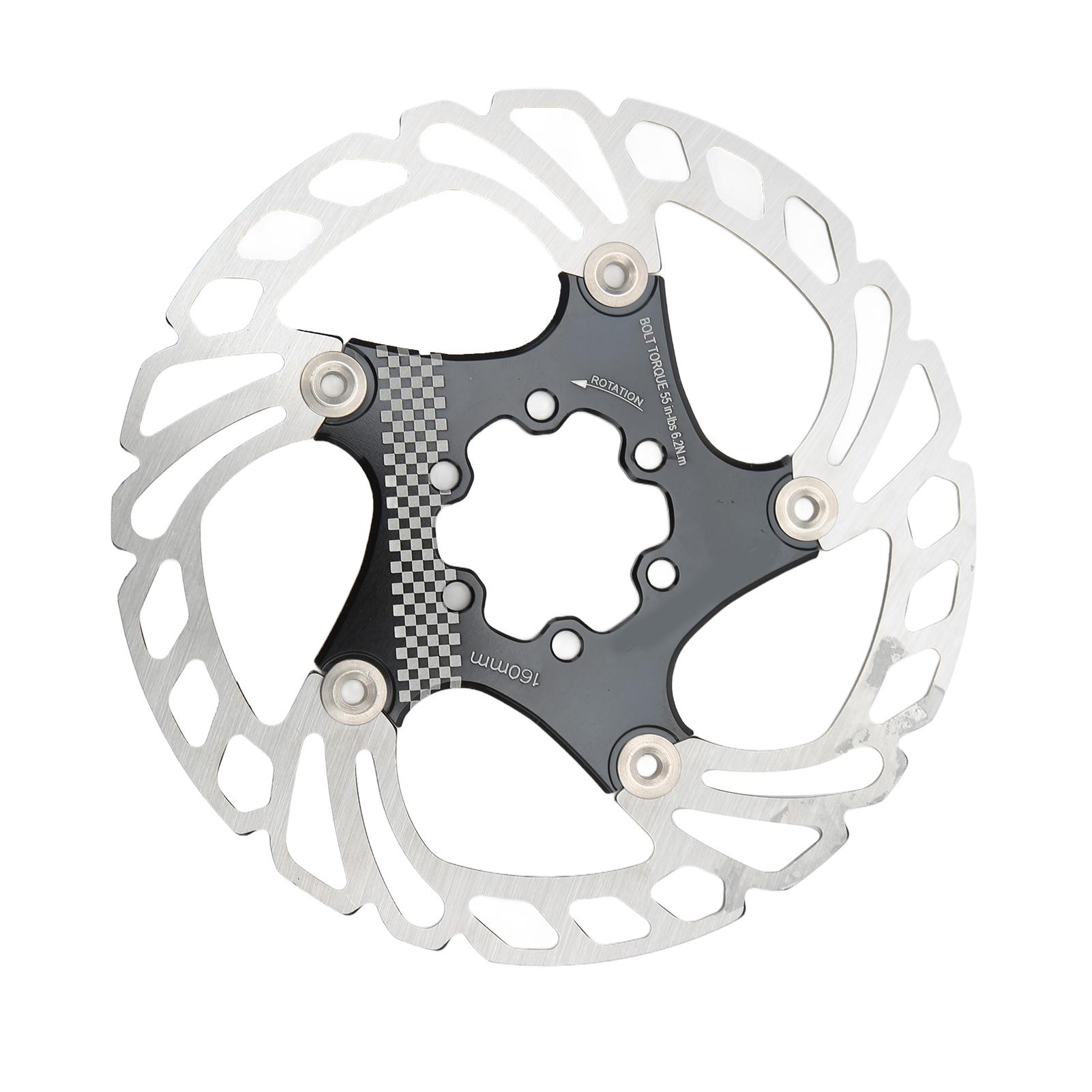 Bike Floating Brake Discs with with 6   Heat Dissipation Mountain Bike Brake Rotor