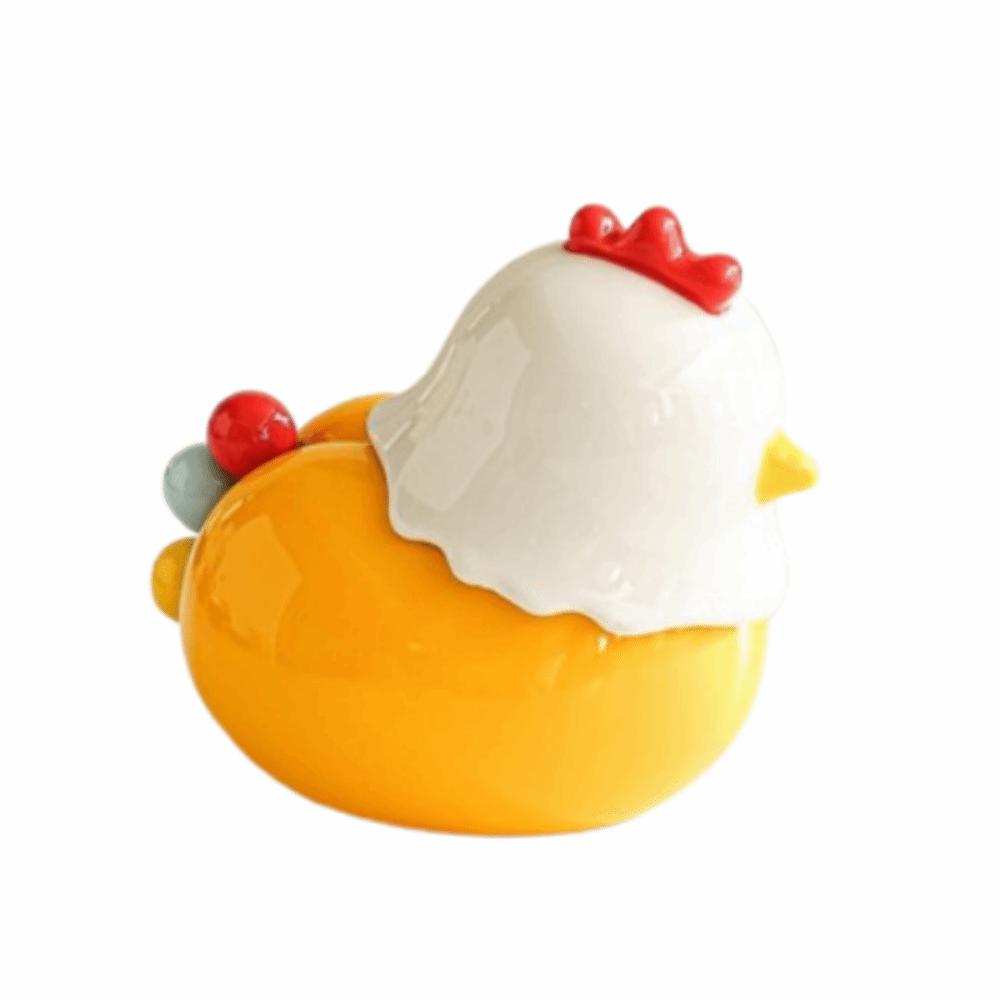 Anti-scald Chicken Toothpick Box Creative Chicken-shaped Fruit Fork Set  Party Supplies