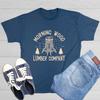 Morning Wood Sarcastic Novelty Graphics Funny Womens T-Shirt