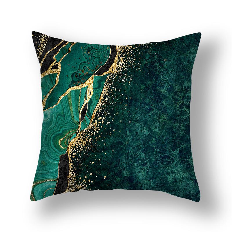 Geometric Nordic Gilt Simple Style Home Printed Pillow Cover Cushion Cover