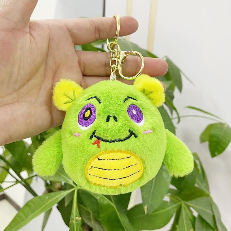 Monster Plush Enchanting Keychain Bag Cute Animal Themed Key Holder For Everyone