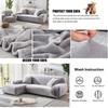 Stretch Velvet Sofa Covers for 1/2/3/4 Seater Couch Covers Thick Soft Plush Sofa Slipcover for Living Room Furniture Protector