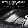 Für Land Rover Defender 90 110 2020 2021 2022 Auto Untere Mittelkonsole Aufbewahrungsbox für Defender Auto Mittelkonsole Unten Organizer Aufbewahrungsbox