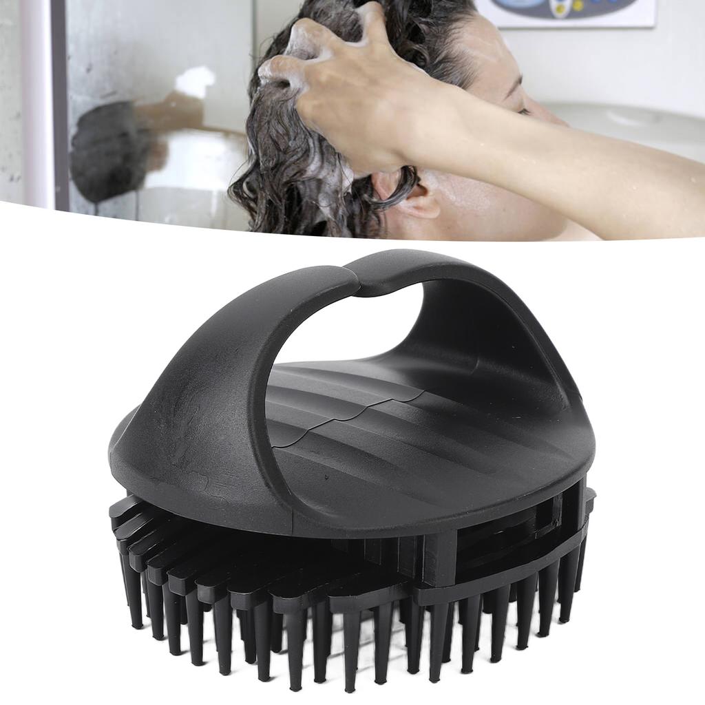 Hair Scalp Massager TPE Soft Bristle Multifunction Shower Scalp Shampoo Scrubber Exfoliator Brush