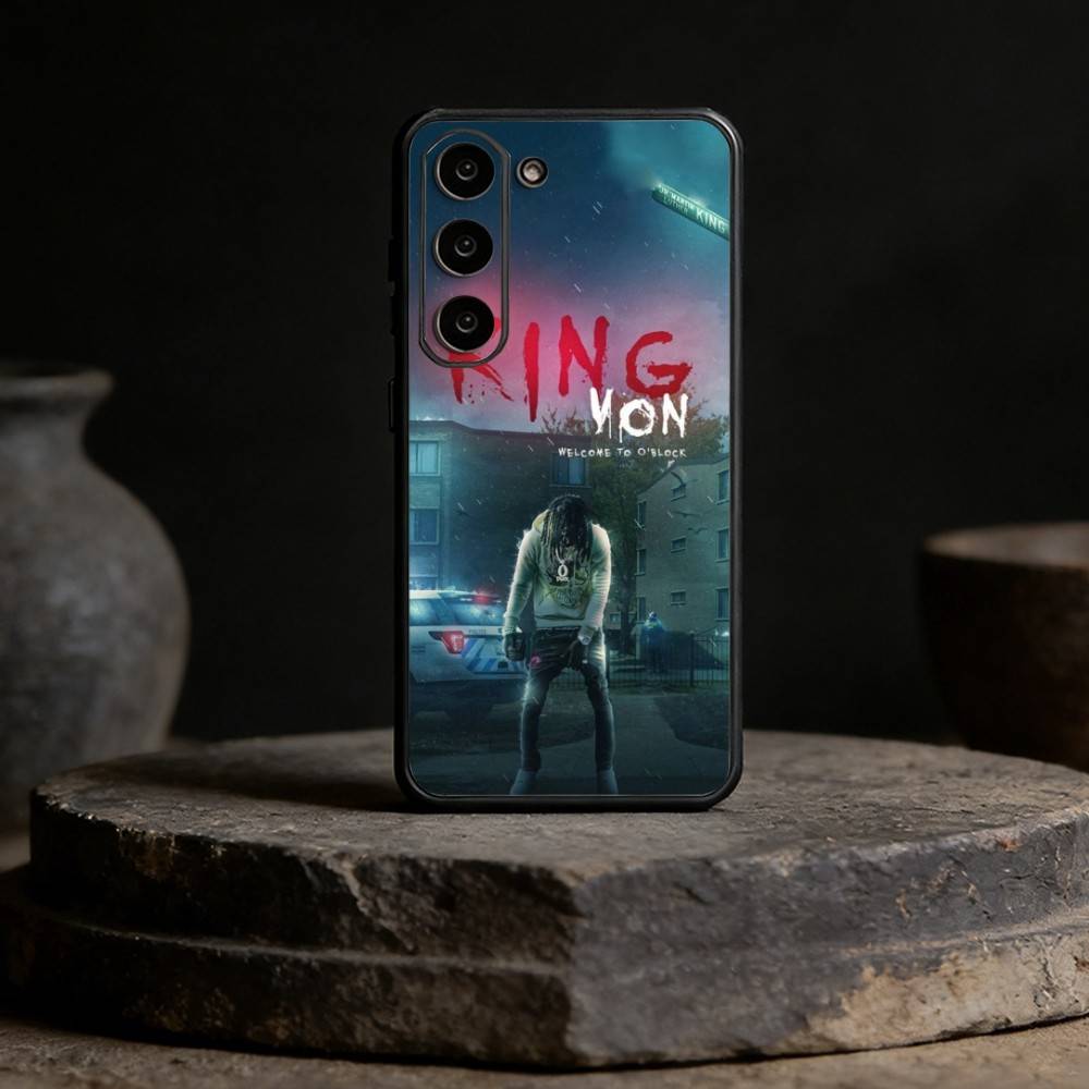 

Raper K-King Von Phone Case For Samsung Galaxy A13,21s,22,31,32,52,53,71,72,73,Soft Black Cover Samsung a32 4g