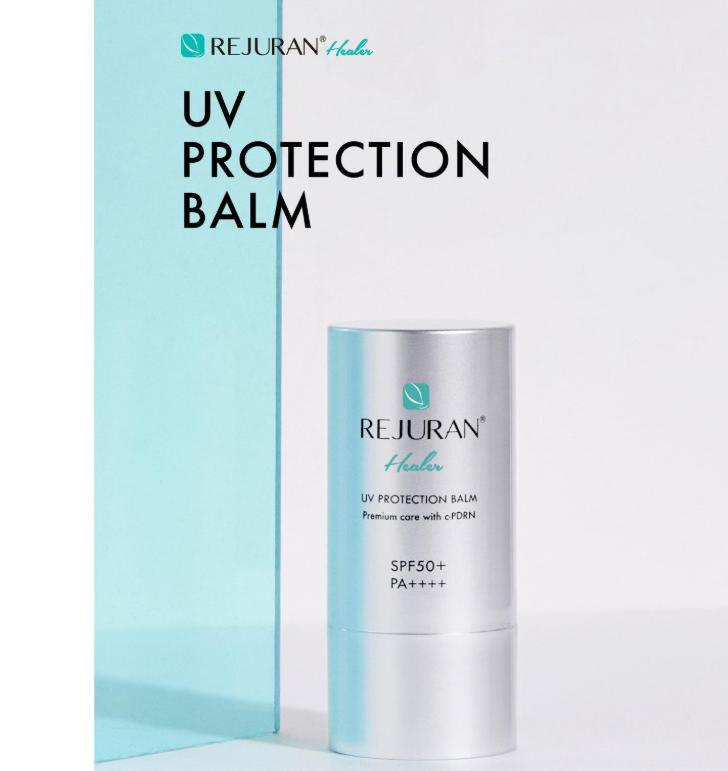 Rejuran Healer UV Protection Balm – Soft Powdery Sun Defense