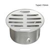 Steel Anti-blocking Drainage Plumbing Fitting Roof Floor Drain Rain Pipe Cap Balcony Drainage Cover