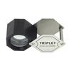 20x HD Metal Folding Antique Jewelry Magnifier for Diamond and Jade Appraisal - TRIPLET Lens