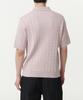 Musinsa Standard Cable Knitted Polo Shirt [Desert Pink]