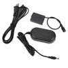 AC Adapter Power Supply and LPE8 Dummy Battery DC Coupler Kit for Canon 550D Camera