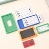 Magnetic Label Holder for Whiteboard & File Cabinets - Warehouse & Partition Name Sign Stickers
