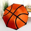 1 Stück Basketball Sport Regenschirm Tragbarer Faltregenschirm Eisenrahmen Loch Rippenstruktur Outdoor Heim Regenschirm A8