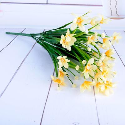1Pc Orchid Artificial Flower Fake Plant Silk Wedding Party Arrangement for Home and Garden Decoration