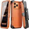 Heavy Duty Hybrid 3IN1 Ott Defender Case For iPhone 17 16 15 14 Plus 13 12 Pro Max Air 17e 16e Shockproof PC Cover With Clip