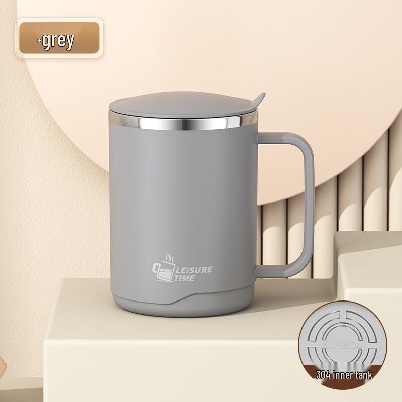 ZISIZ Ceramic Tea Cup with Stainless Steel Infuser