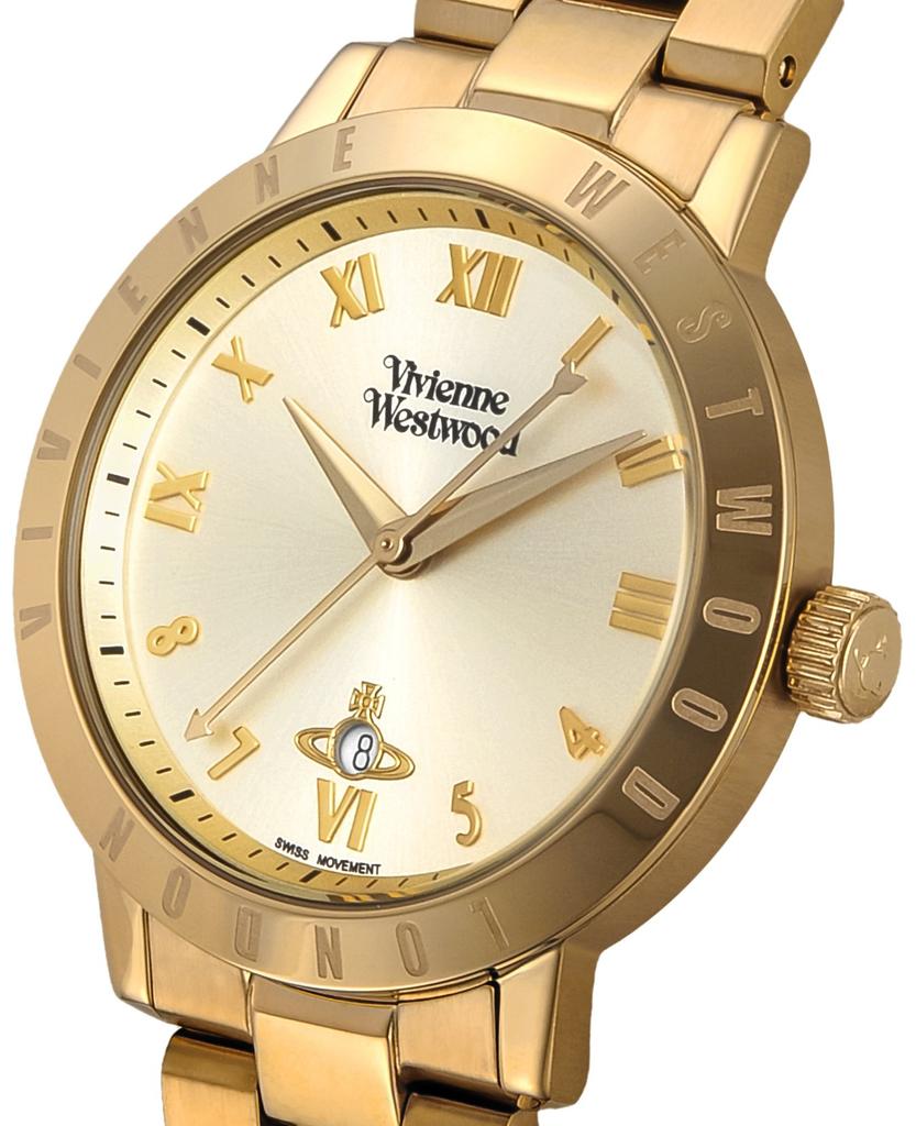 Vivienne Westwood Bloomsbury Watch, Yellow Gold Dial, Women's, VV152GDGD [Parallel Import]