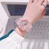 Electronic Watch Middle and High School Students Ins Wind Trend Unicorn Transparent Belt Electronic Watch