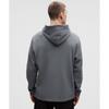 Lululemon Cotton Blend Waffle Knit Hoodie Solar Grey