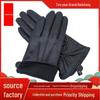 Custom Women's Winter Leather Gloves, Plus Velvet Warm Sheepskin, for Riding and Driving