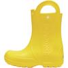 Lidar Com Isso Antiderrapante Resistente ao Desgaste Cano Alto Botas Infantis Amarelo Infantil