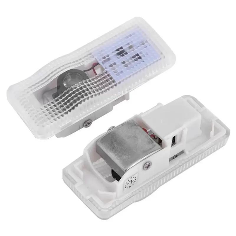 

2PCS Good Quality Car Door Lights LED Car Door Courtesy Light Projector Signal Lamp Car Accessories Drop Shipping For Citroen LOGO A