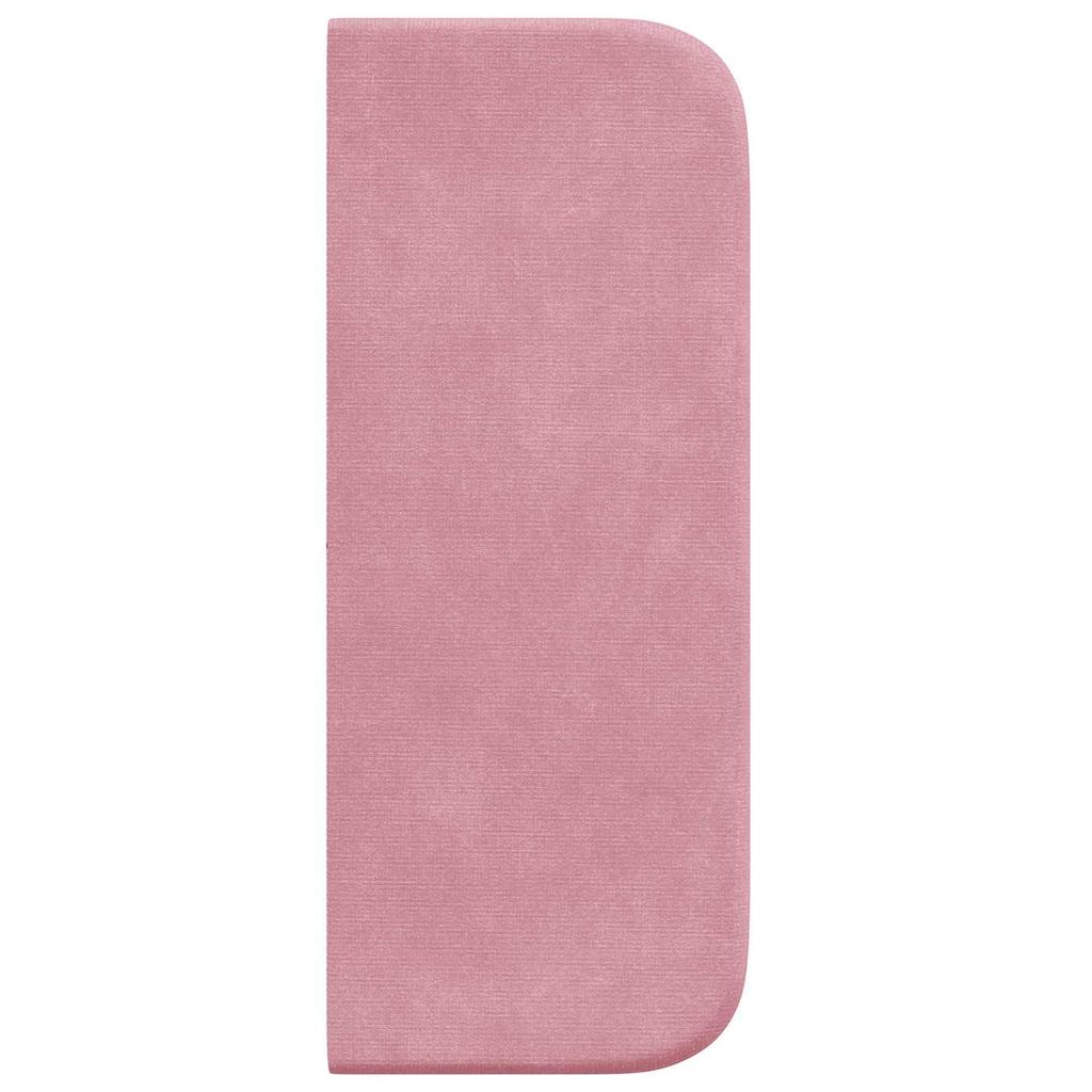 Ear Headboard in Pink 40.5 x 40.5 x 4 cm Velvet