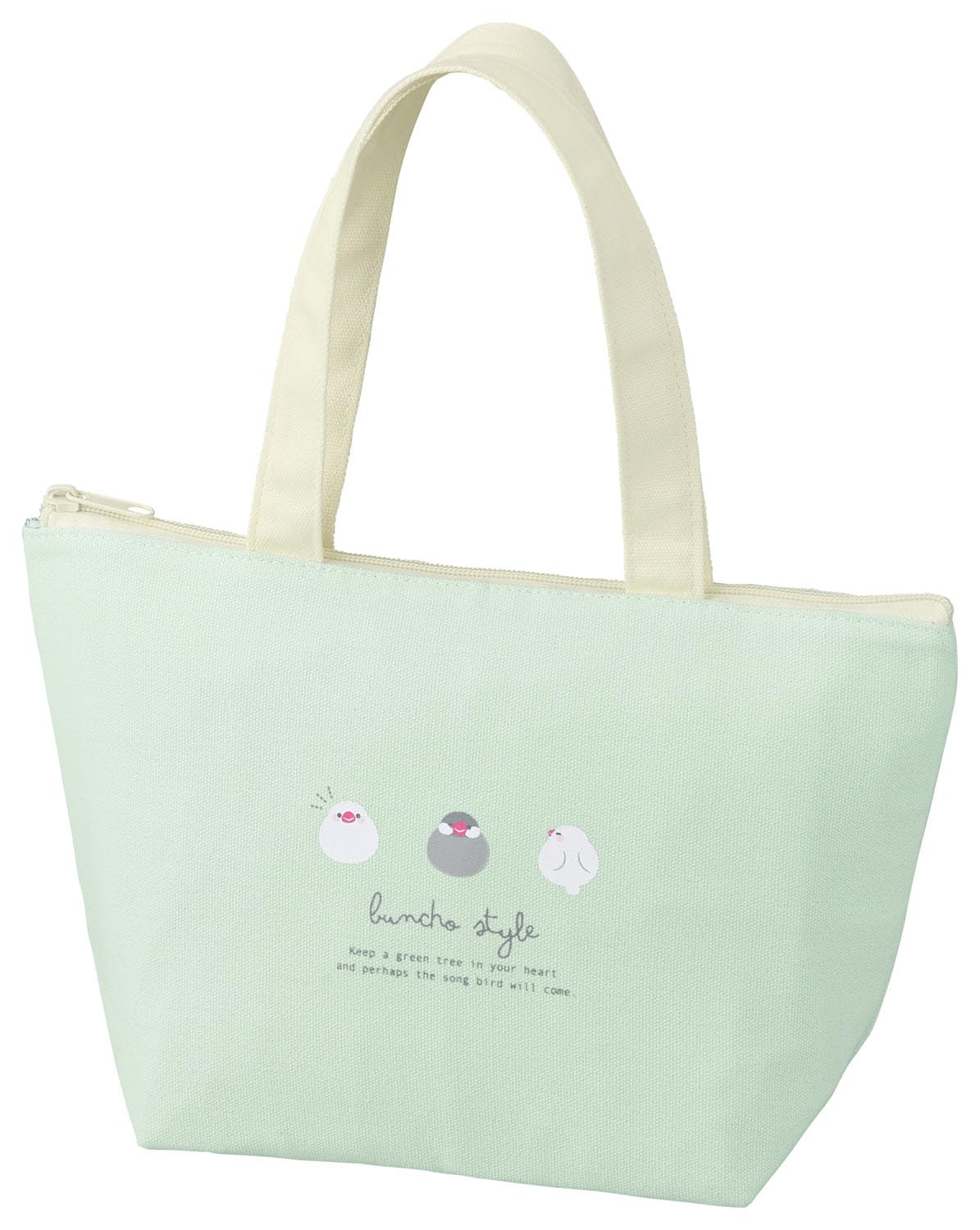 

OSK Bento Buncho Lunch Tote For Bag, Bag, Zippered, Insulated, Aluminum, Stylish, Cute, Bag, Unisex, Kids, Students, Adults, TB-14