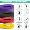 1 Pc Fitness Resistance Band Tough Latex Elastic Exercise Strength Pull-Ups Auxiliary Band Strengthening Train Fitness Equipment 3
