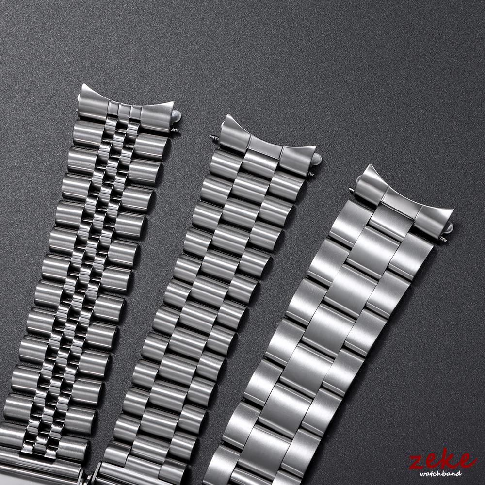 Luxury Solid Stainless Steel Band 20mm 22mm Straps for Seiko SKX007 SKX009 Diving Belt for Jubilee Men Business Watch Btacelet