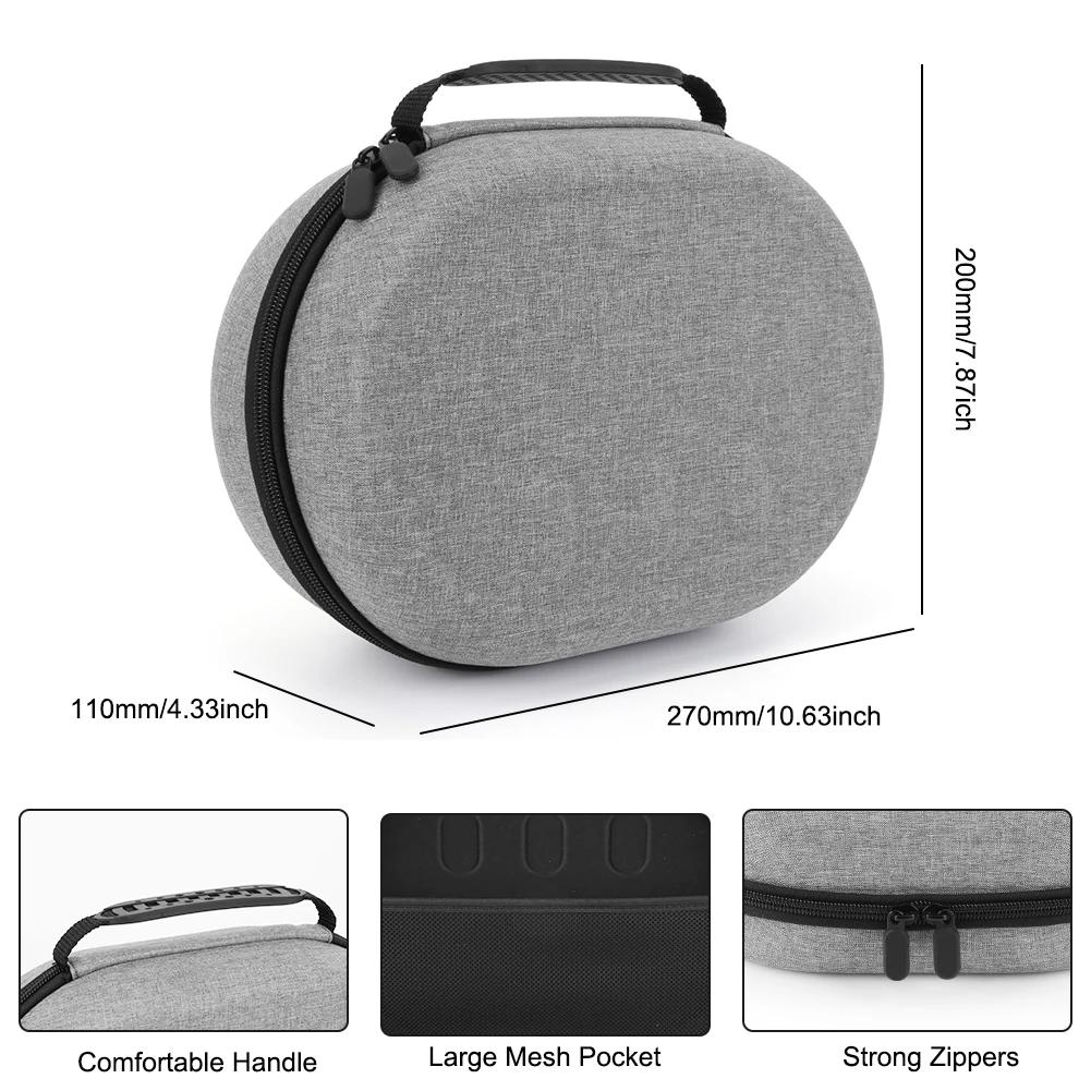 

Portable Case For Meta Quest 3 Travel Carrying Case VR Larger Capacity Storage Bag For Quest 3 Protective EVA Bag VR Accessories