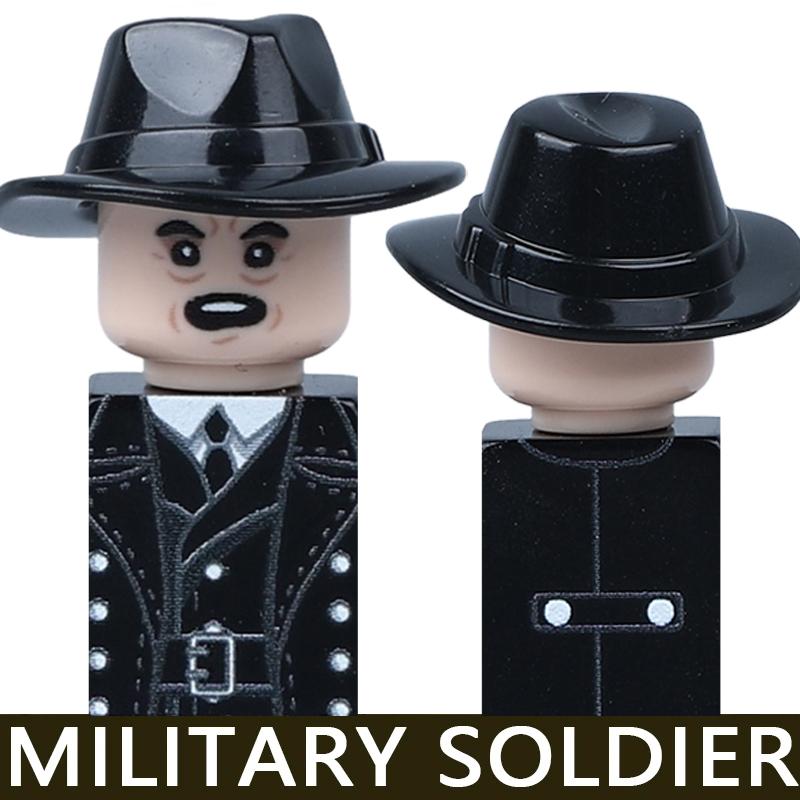 WW2 Military Soldier Figures Building Blocks Army Japanese Warrior Medical Nurse Officer Infantry Helmets UV Printed Bricks Toys