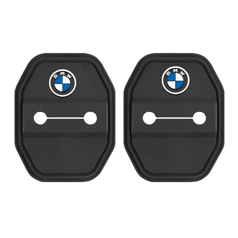 2025 Hot Ammortizzatore Silenziatore per Portiera Auto Fibbia Silenziatrice per Serratura Porta Copertura Protettiva per Portiera per BMW X1 X3 X4 X5 M F15 X6 F16 G30 7 Se
